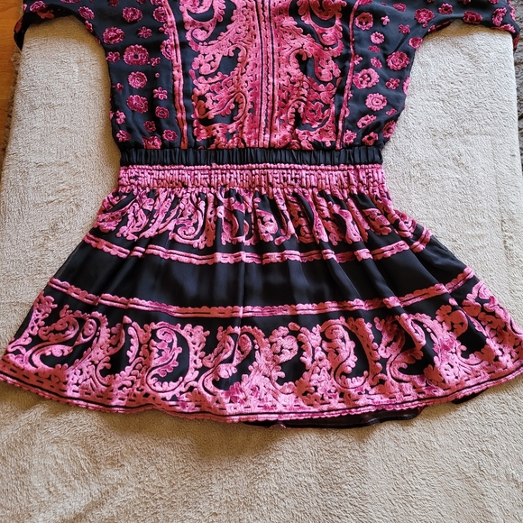 Ramy Brook Clarice mini dress in Malbec size large - Picture 4 of 15